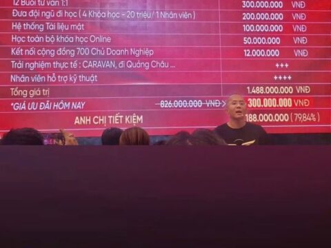 Khóa học 300 triệu: Lùa gà hay chúng ta đang định giá sai kiến thức?